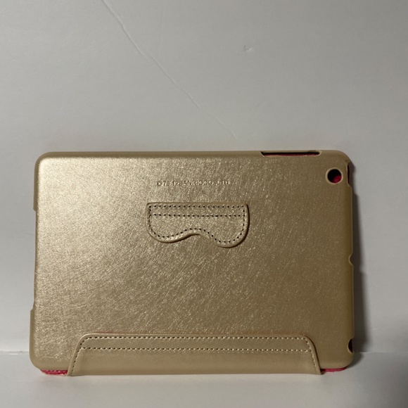 🍀 Hello Kitty Leather Case for iPad Mini Light Gold 2 Bow Generation 1/2/3  🍀 - Picture 6 of 7